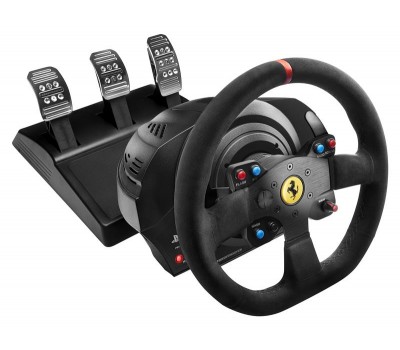 Руль и педали для PC/PS4/PS3®Thrustmaster T300 Ferrari Integral RW Alcantara edition