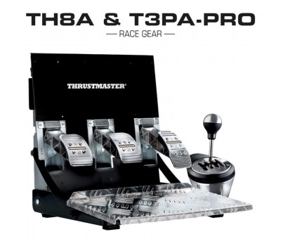 Комплект шифтер + педальный блок Thrustmaster TH8A & T3PA PRO RACE GEAR