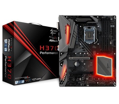 Материнская плата ASRock H370_PERFORMANCE s1151 H370 4xDDR4 M.2 HDMI-DVI-DP ATX