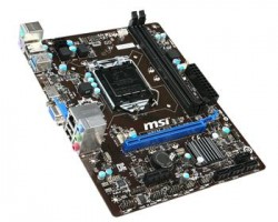 Материнская плата MSI H81M-E33,s1150,2xDDR3, VGA-HDMI mATX