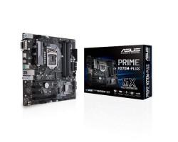 Материнcкая плата ASUS PRIME_H370M-PLUS s1151, H370 4DDR4 HDMI-DVI-VGA M.2 Socket3, mATX