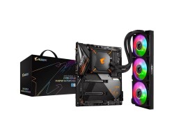 Материнская плата GIGABYTE Z490 AORUS MASTER WATERFORCE s1200 Z490 4xDDR4 M.2 HDMI SPDIF Type-C WiFi 6+BT ATX
