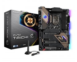 Материнская плата ASRock Z490 TAICHI s1200 Z490 4xDDR4 HDMI-DP SPDIF Type-C 802.11ax+BT 5.1 ATX
