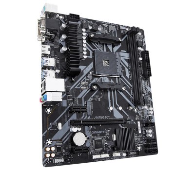 Материнская плата GIGABYTE B450M_S2H sAM4 B450 2xDDR4 HDMI-DVI-VGA mATX