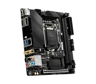 Материнcкая плата MSI H410I_PRO_WIFI s1200 H410 2xDDR4 M.2 HDMI-DP Wi-Fi!!!BT mITX