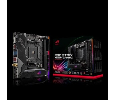 Материнcкая плата ASUS STRIX_X570-I_GAMING sAM4 X570 2xDDR4 PCIe 4.0 HDMI-DP Wi-Fi!!!BT mITX