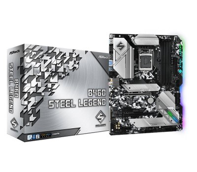 Материнская плата ASRock B460 STEEL LEGEND s1200 B460 4xDDR4 M.2 HDMI-DP Type-C SPDIF ATX