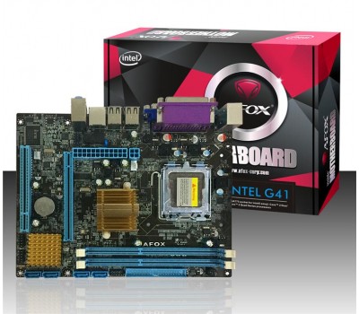 Материнская плата AFOX IG41-MA7 s775, G41 (!), 2xDDR3 1xPCIe16, VGA, mATX
