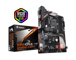 Материнская плата GIGABYTE B360 AORUS GAMING 3 WIFI s1151 B360 4xDDR4 M.2 HDMI-DVI RGB Type-C ATX