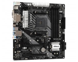 Материнcкая плата ASRock B450M Pro4-F sAM4 B450 4xDDR4, M.2, HDMI-DVI-VGA Type-C mATX