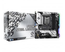 Материнская плата ASRock B460M STEEL LEGEND s1200 B460 4xDDR4 M.2 HDMI-DP Type-C SPDIF mATX