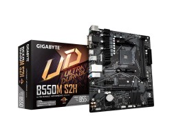 Материнская плата GIGABYTE B550M S2H sAM4 B550 4xDDR4 HDMI-DVI-VGA M.2 mATX