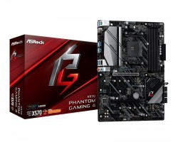 Материнская плата ASRock X570 Phantom Gaming 4 sAM4 4xDDR4 HDMI-DP M.2 ATX