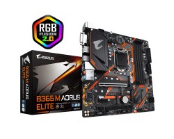 Материнская плата GIGABYTE B365M_AORUS_ELITE s1151 B365 4xDDR4 M.2 HDMI-DVI-DP Type C mATX