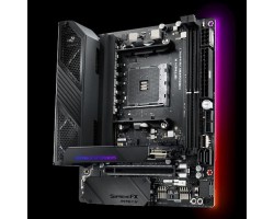Материнcкая плата ASUS CROSSHAIR_VIII_IMPACT sAM4 X570 2xDDR4 PCIe 4.0 Wi-Fi!!!BT mITX