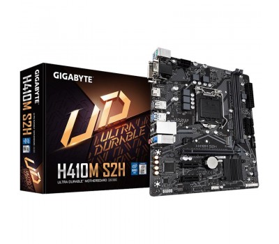 Материнская плата GIGABYTE H410M S2H s1200 H410 2xDDR4 HDMI-DVI-VGA mATX