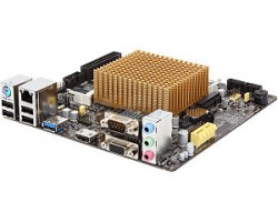 Материнская плата ASUS J1800I-C CPU Celeron Dual-Core (2.41GHz) 2xDDR3 (SO) VGA-HDMI COM mITX