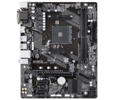 Материнская плата GIGABYTE GA-A320M-S2H sAM4 A320 2xDDR4 VGA-HDMI-DVI mATX