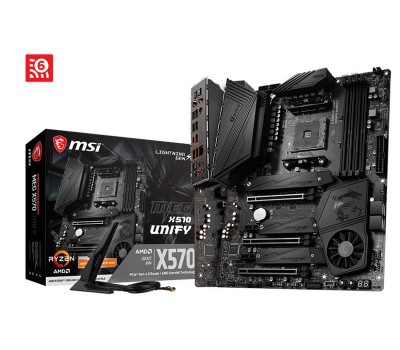 Материнcкая плата MSI MEG_X570_UNIFY sAM4 X570 4xDDR4 PCIe 4.0 Wi-Fi!!!BT ATX