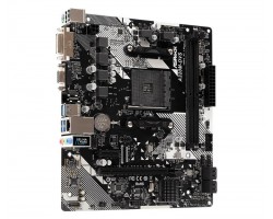Материнская плата ASRock A320M-DVS sAM4 A320 2xDDR 4 VGA-DVI mATX