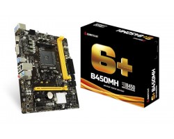 Материнcкая плата Biostar B450MH sAM4 B450 2xDDR4, M.2, HDMI-VGA, mATX