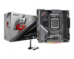 Материнская плата ASRock Z490 PHANTOM GAMING-ITX/TB3 s1200 Z490 2xDDR4 HDMI-DP Wi-Fi!!!BT mITX