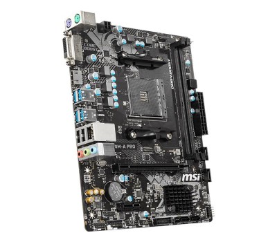 Материнская плата MSI A320M-A_PRO sAM4 A320 2xDDR4 HDMI-DVI mATX