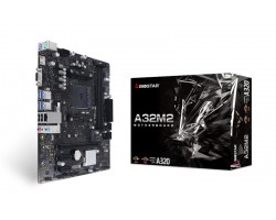 Материнская плата Biostar A32M2 sAM4 A320 2xDDR4 HDMI-VGA mATX