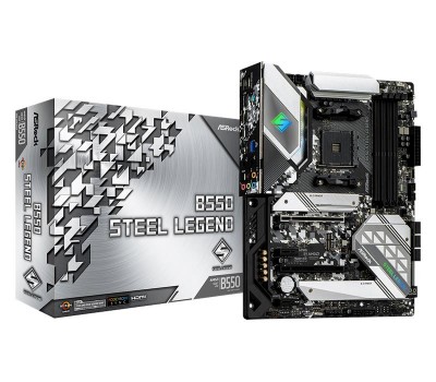 Материнская плата ASRock B550 STEEL LEGEND sAM4 B550 4xDDR4 HDMI-DP M.2 Type-C SPDIF ATX