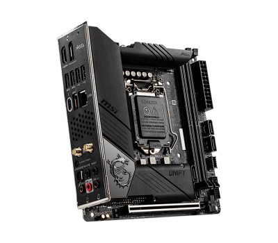 Материнcкая плата MSI MEG_Z490I_UNIFY s1200 Z490 2xDDR4 HDMI-DP mITX