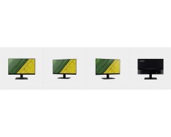 Монитор LCD 27" Acer HA270A, D-Sub, HDMI, IPS, 1920x1080, 75Hz, 4ms, Free-Sync