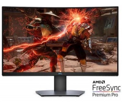 Монитор LCD 31.5" DELL S3220DGF 2xHDMI, DP, USD, Audio, VA, 2560x1440, 165Hz, CURVED, 165Hz, 4ms, FreeSync