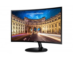 Монитор CURVED LED LCD Samsung 23.5" C24F390F FHD 4ms, D-Sub, HDMI, VA, Headphone, Black, 178/178