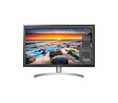 Монитор LCD 27" LG 27UL850-W 2xHDMI, DP, USB-C, IPS, Pivot, 3840x2160 (4K), sRGB99%, HDR400,FreeSync