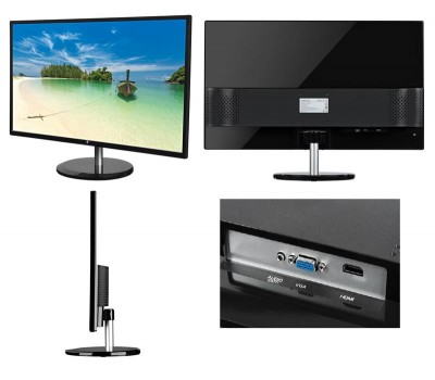 Монитор LCD 27" 2E F2719B D-Sub, HDMI, ADS, 178/178
