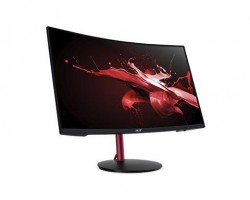 Монитор LCD 23.6" Acer Nitro XZ242QPbmiiphx, DP, 3.5 Jack, MM, VA, CURVED, 1920x1080, 165Hz, 1ms, Free-Sync, HDR400