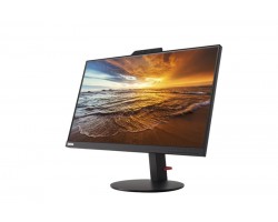 Монитор LCD 23.8" Lenovo ThinkVision T24v, D-Sub, HDMI, DP, USB-Hub,MM, IPS, 1920x1080, 75Hz, 6ms, 72% NTSC, Cam, Mic