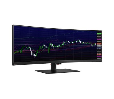 Монитор LCD 43.4" Lenovo ThinkVision P44w, 2xHDMI 2.0, DP1.4, 2xUSB-C, MM, VA, 3840 x 1200 (32:10), 144Hz, 6ms, 99.5% sRGB, 99.5