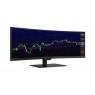 Монитор LCD 43.4" Lenovo ThinkVision P44w, 2xHDMI 2.0, DP1.4, 2xUSB-C, MM, VA, 3840 x 1200 (32:10), 144Hz, 6ms, 99.5% sRGB, 99.5