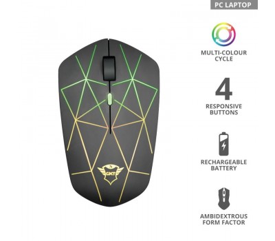 Мышь Trust GXT117 STRIKE WL BLACK