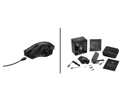 Мышь игровая ASUS ROG Spatha WL Black