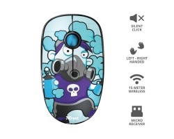 Мышь SKETCH SILENT WL MOUSE BLUE