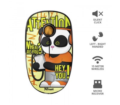 Мышь SKETCH SILENT WL MOUSE YELLOW