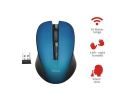 Мышь Trust Mydo Silent Click Wireless Mouse BLUE