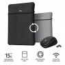 Чехол + мышь Trust YVO MOUSE & SLEEVE 15.6" Black