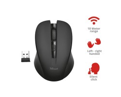 Мышь Trust MYDO SILENT WL BLACK