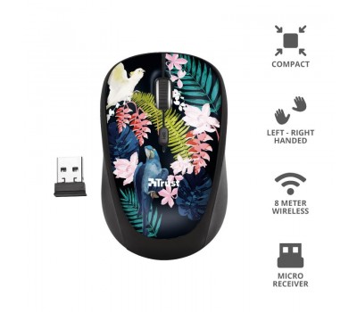 Мышь Trust YVI WIRELESS MOUSE PARROT