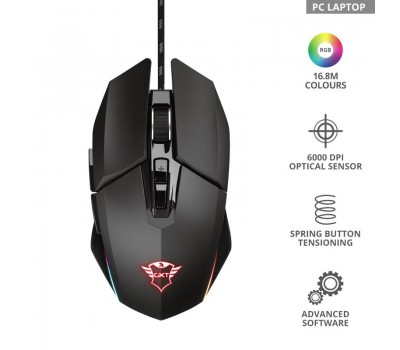 Мышь Trust GXT 950 Idon Illuminated Black