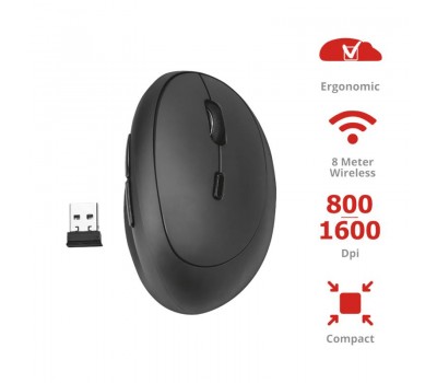 Мышь Trust ORBO WL ERGONOMIC BLACK