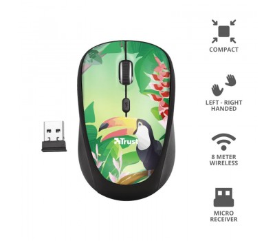 Мышь Trust YVI WIRELESS MOUSE TOUCAN